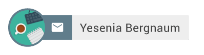 Shape Yesenia Bergnaum team member tag