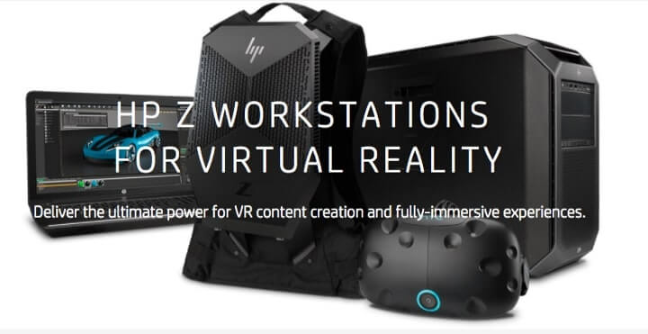 virtual reality workstation