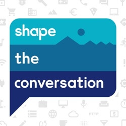 Shape the Conversation podcast logo