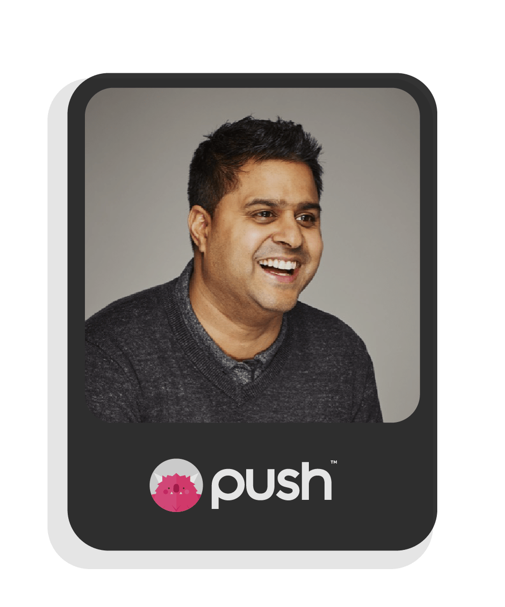 Shape advertising data infrastructure customer Ricky Solanki, joint CEO of Push Agency