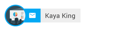 Shape Kaya King team member tag